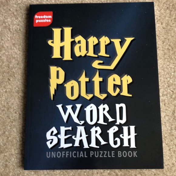 Harry Potter WORDsearch unofficial puzzle book - Picture 1 of 1